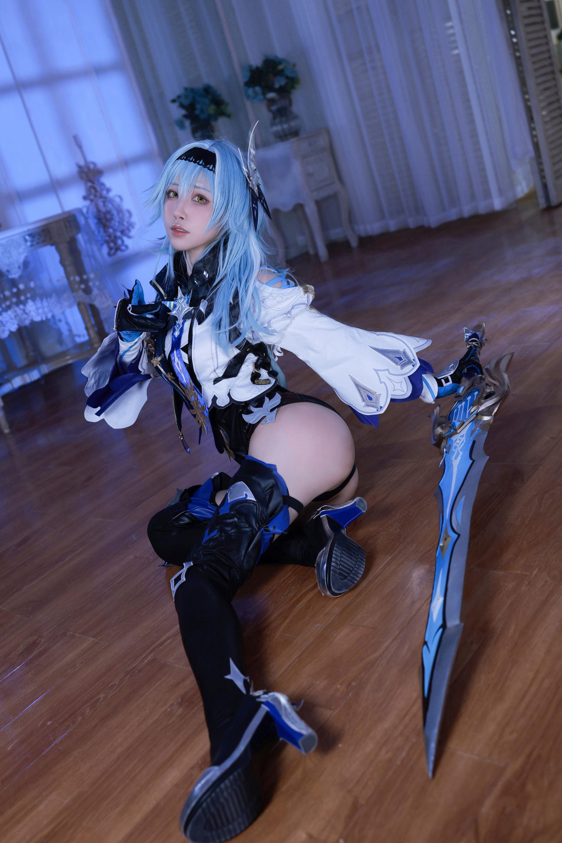 [网红COSER] 动漫博主水淼aqua – 原神优菈 原造(16)