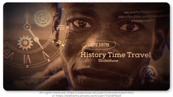 History Time Travel Slideshow - VideoHive 25573761