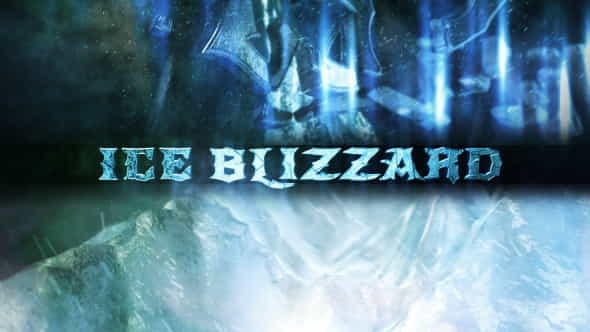 Ice Blizzard Logo - VideoHive 16887048