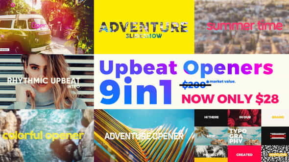 Upbeat Summer Openers - Bundle - VideoHive 23794556