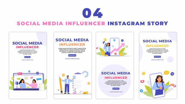 Social Media Influencer - VideoHive 47439061