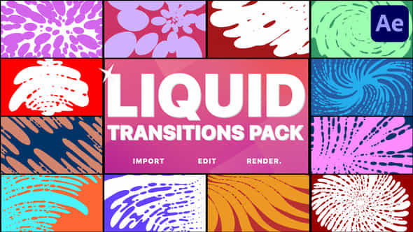 Liquid Transitions - VideoHive 38725723