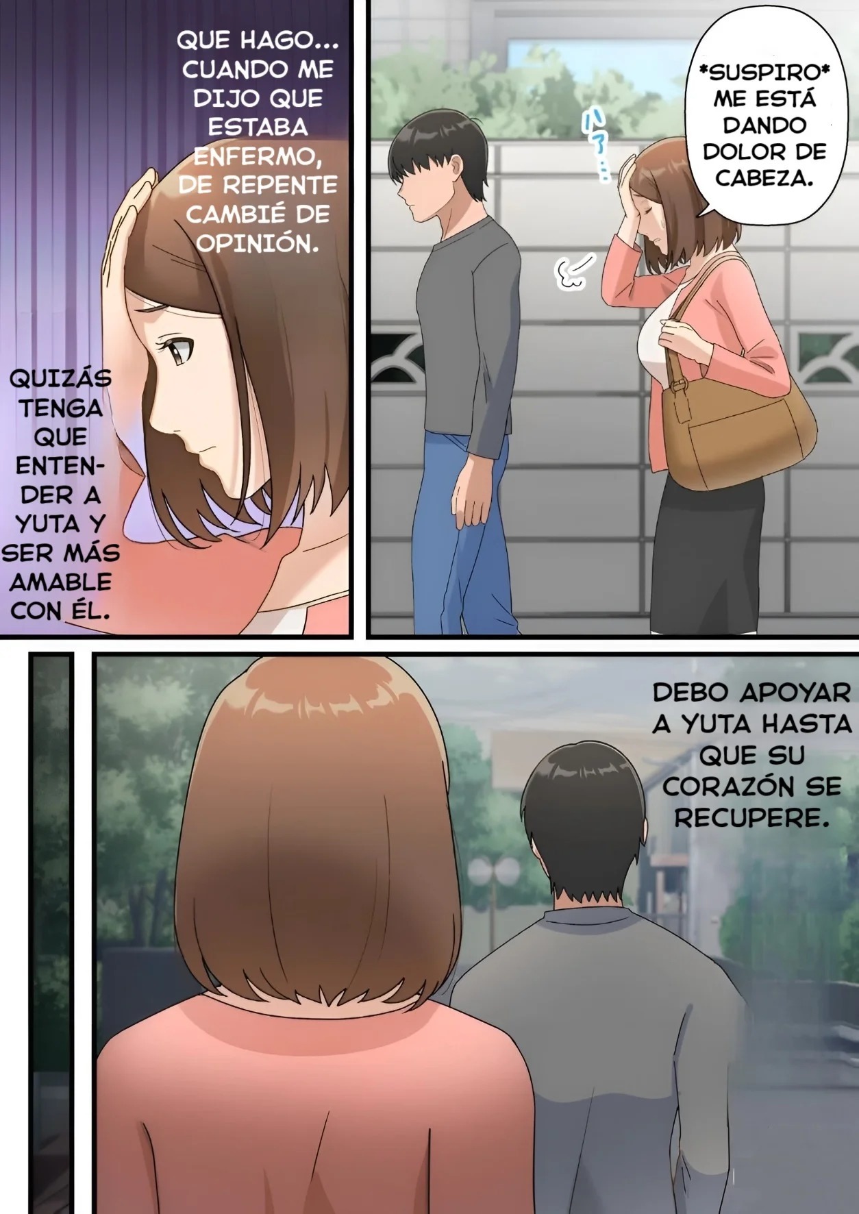[Yuriko Club] Uchi no Musuko ga Uma sugite [Spanish] [WincestScans]