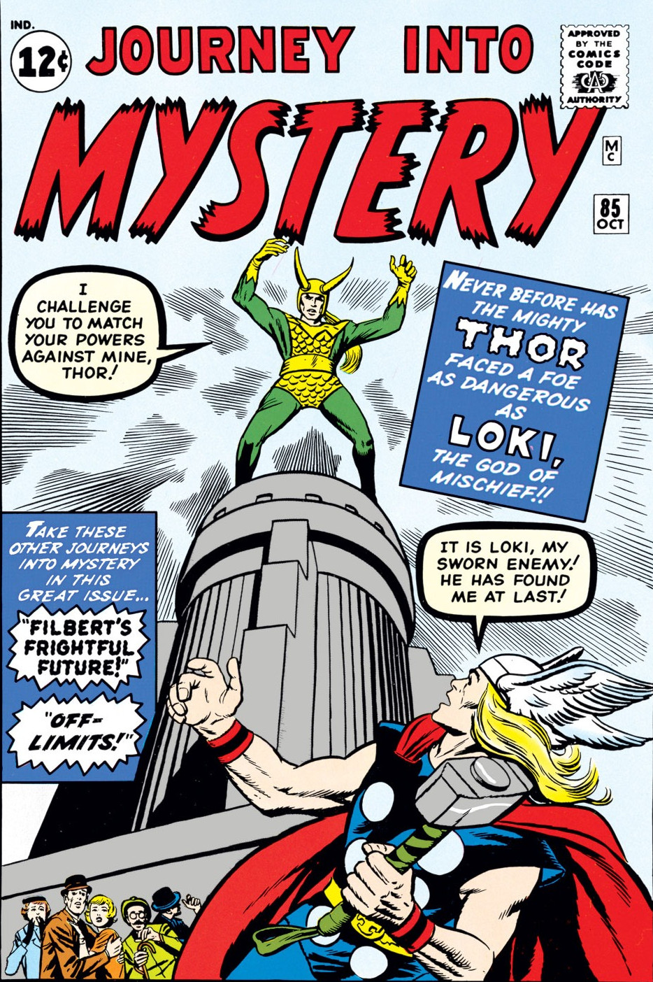 I PRIMI CINQUE NUMERI ITALIANI DE IL MITICO THOR
