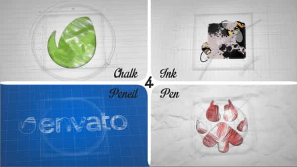 Sketch and Ink Logo - VideoHive 12056854