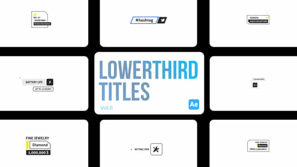 Lowerthird Titles 11 - VideoHive 45297601