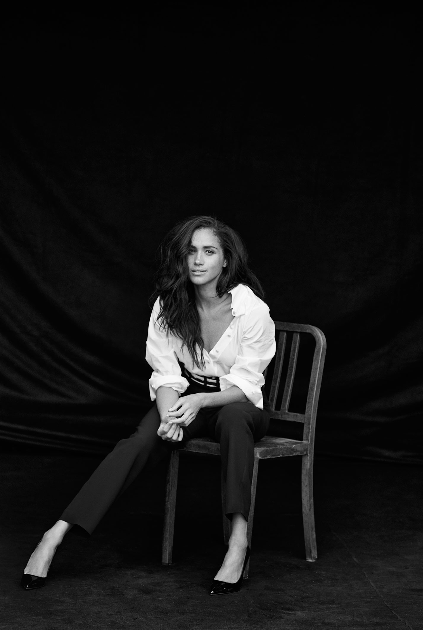 Meghan Markle by Peter Lindbergh Меган Маркл на страницах журнала Vanity Fair / фото 04