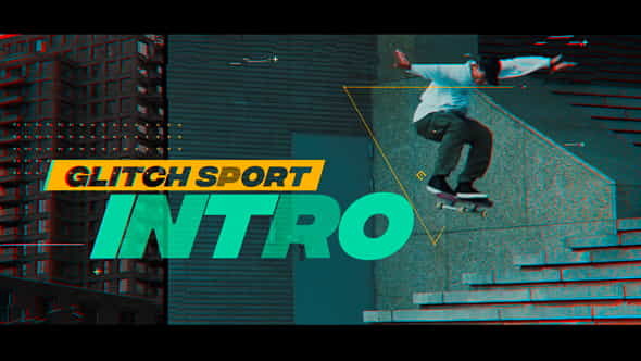 Glitch Sport Intro - VideoHive 20930724