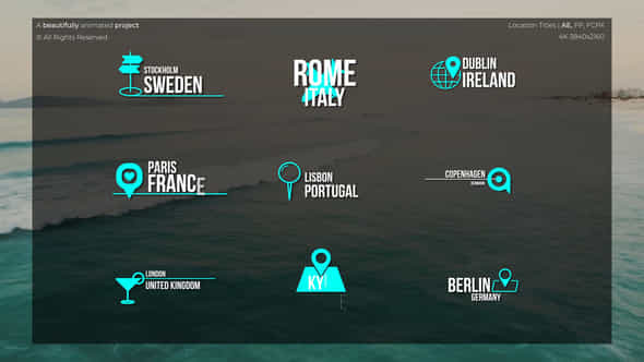 Location Titles Mogrt - VideoHive 50712360