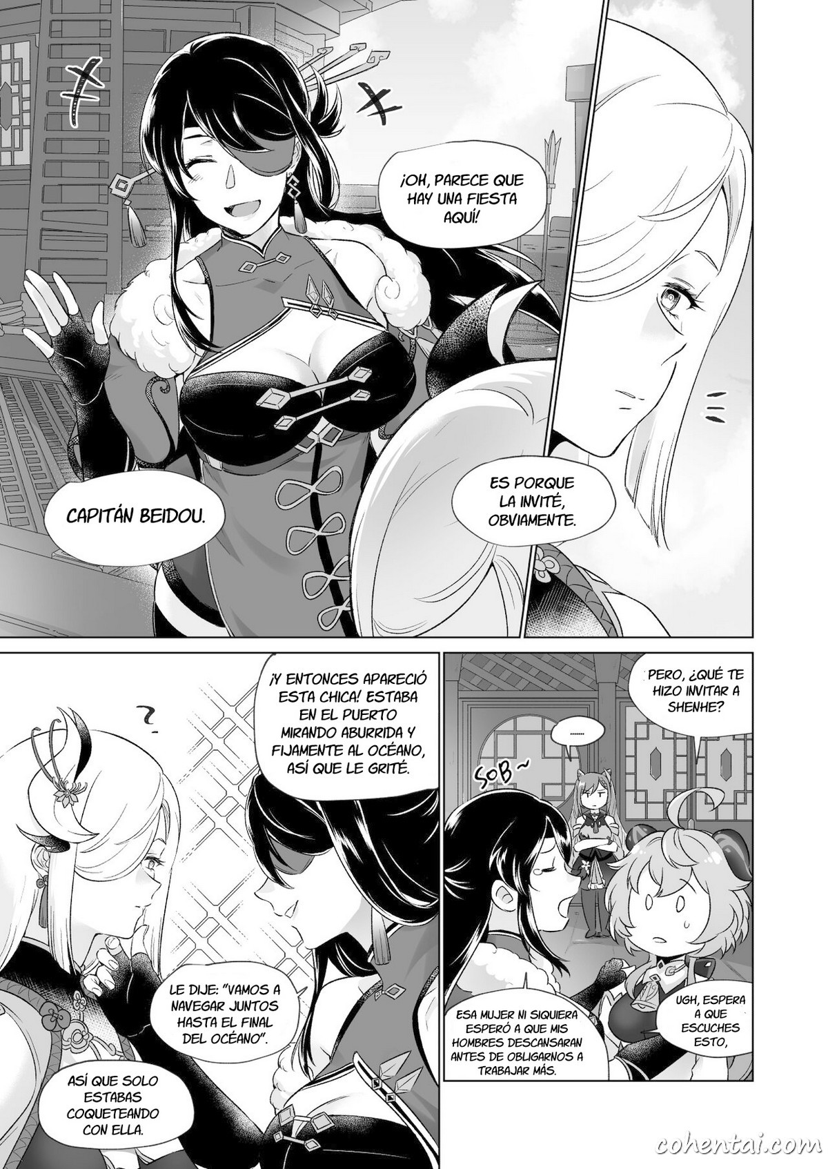 Liyue-shiki Dousei Seikou Ryouhou (Genshin Impact) xxx comics manga porno doujin hentai español sexo 