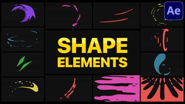Shape Elements | After Effects - VideoHive 29855807