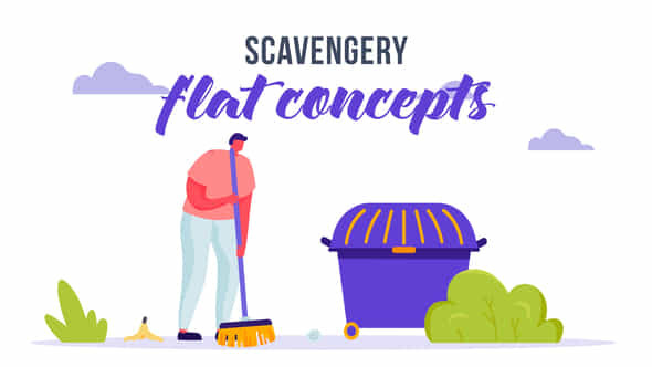 Scavengery - Flat - VideoHive 33189224