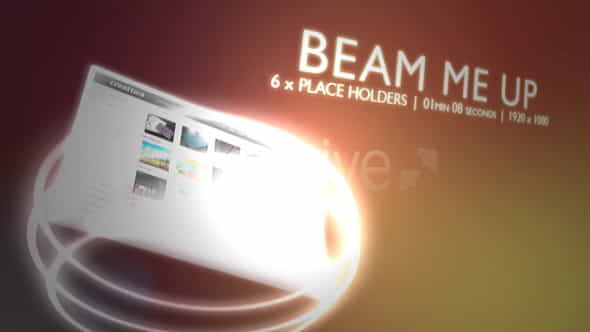 Beam me up - VideoHive 109975