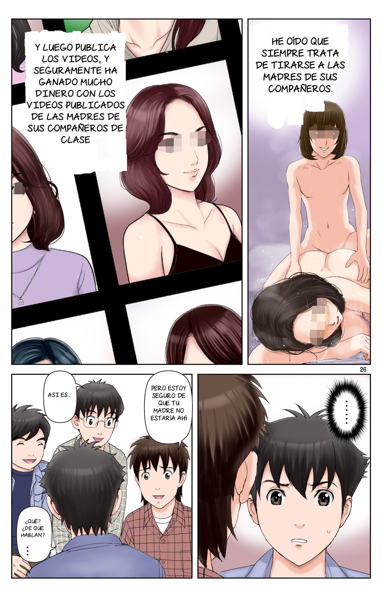 Como mi madre se convirtio en la esclava sexual de mi amigo - Vision de Hiroki - 25