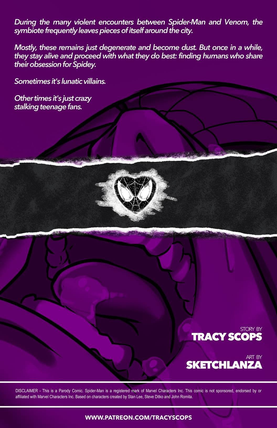 Venom Stalks Spiderman – Tracy Scops - 1