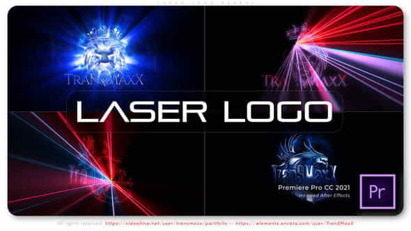 Laser Logo Reveal - VideoHive 48269730