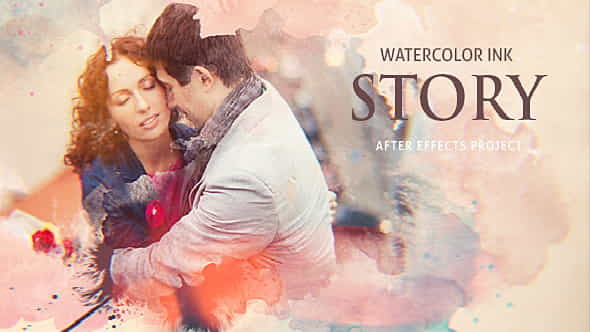Watercolor Ink Story - VideoHive 20375614