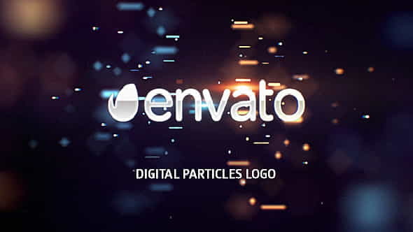 Digital Particles Logo - VideoHive 10299498