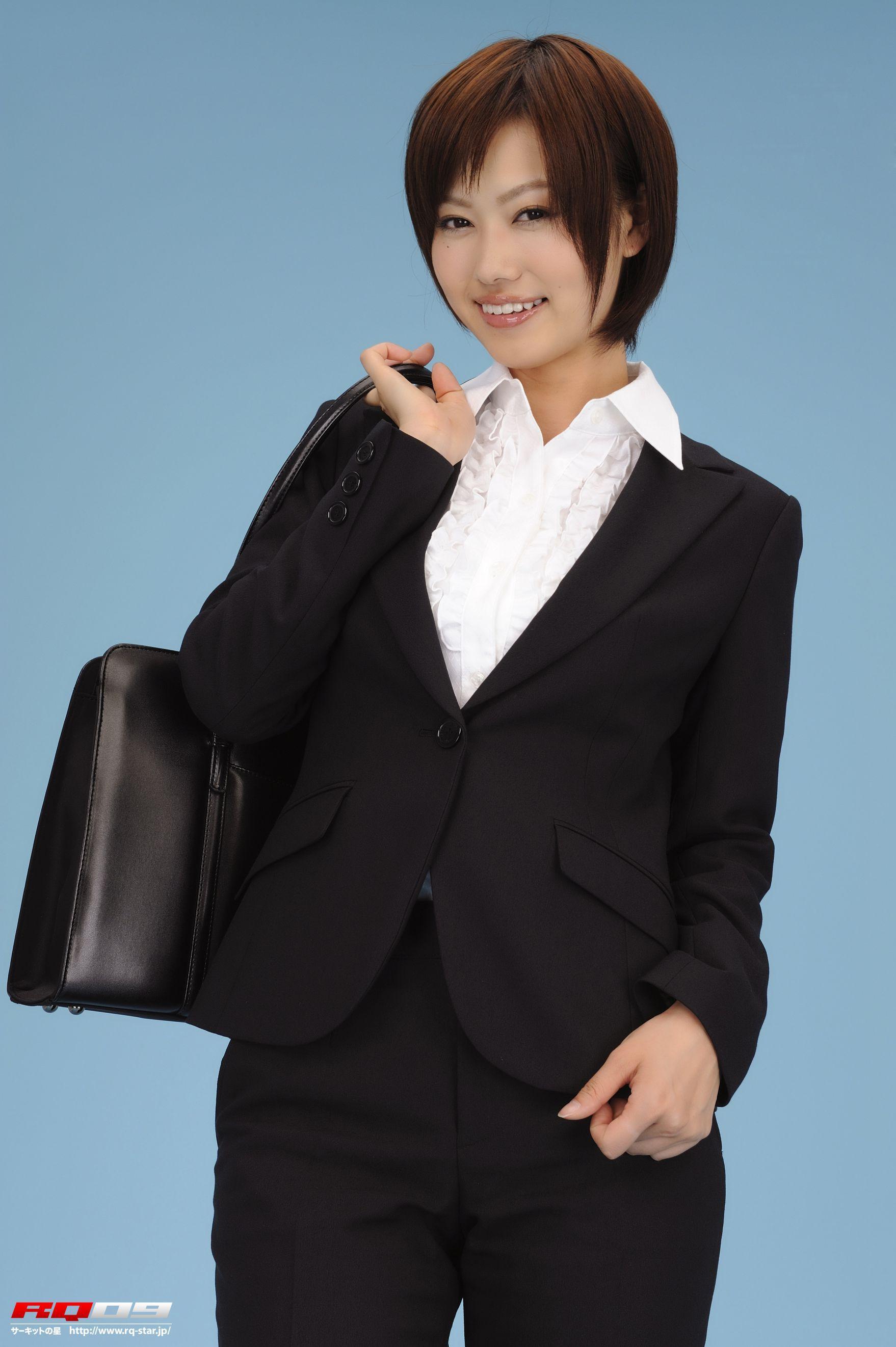 [RQ-STAR] NO.00152 藤村枝美里 Recruit Style 职业装写真集(12)