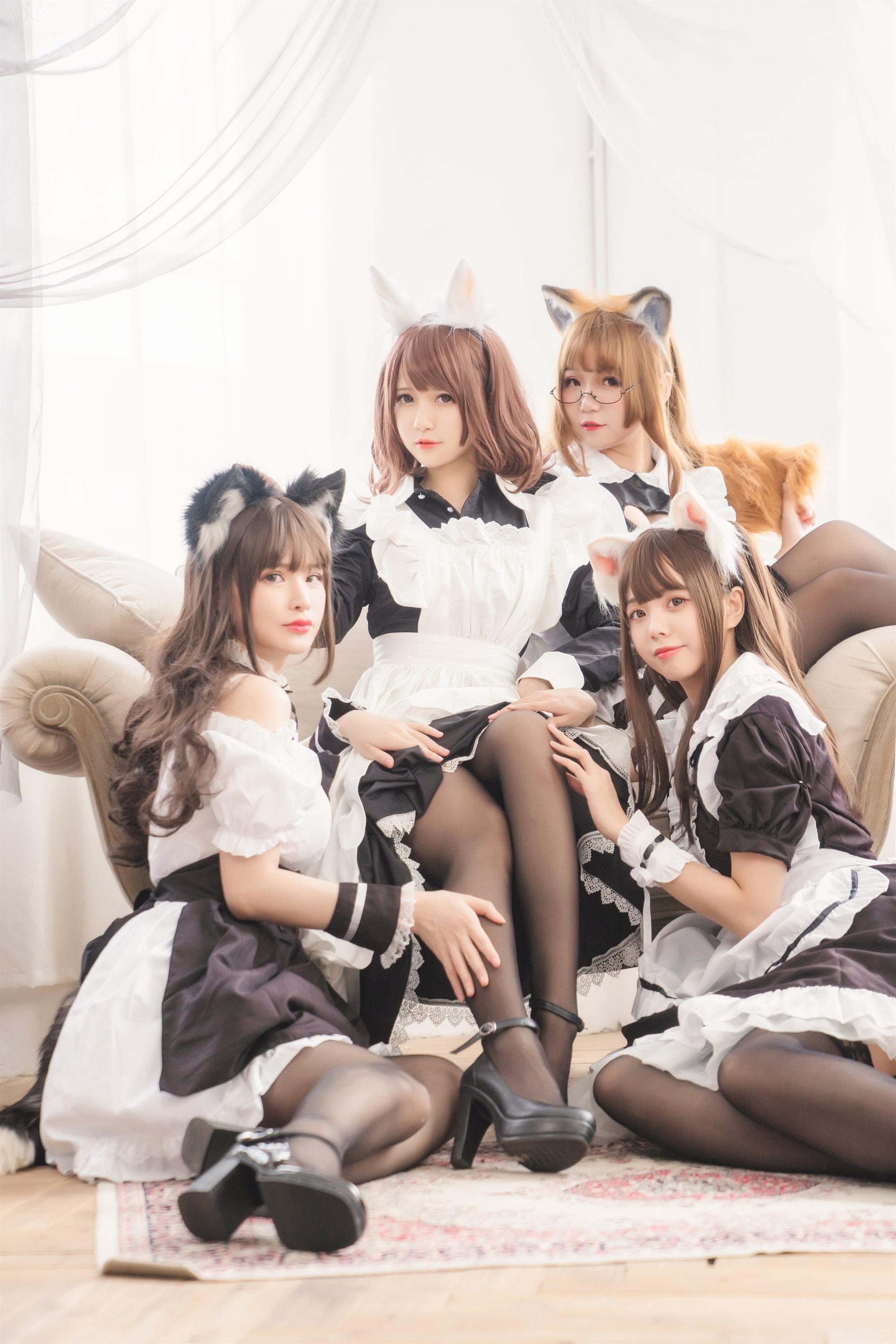 白金Saki-小野妹子w×宅夏×前羽 四人彼女电子档(19)