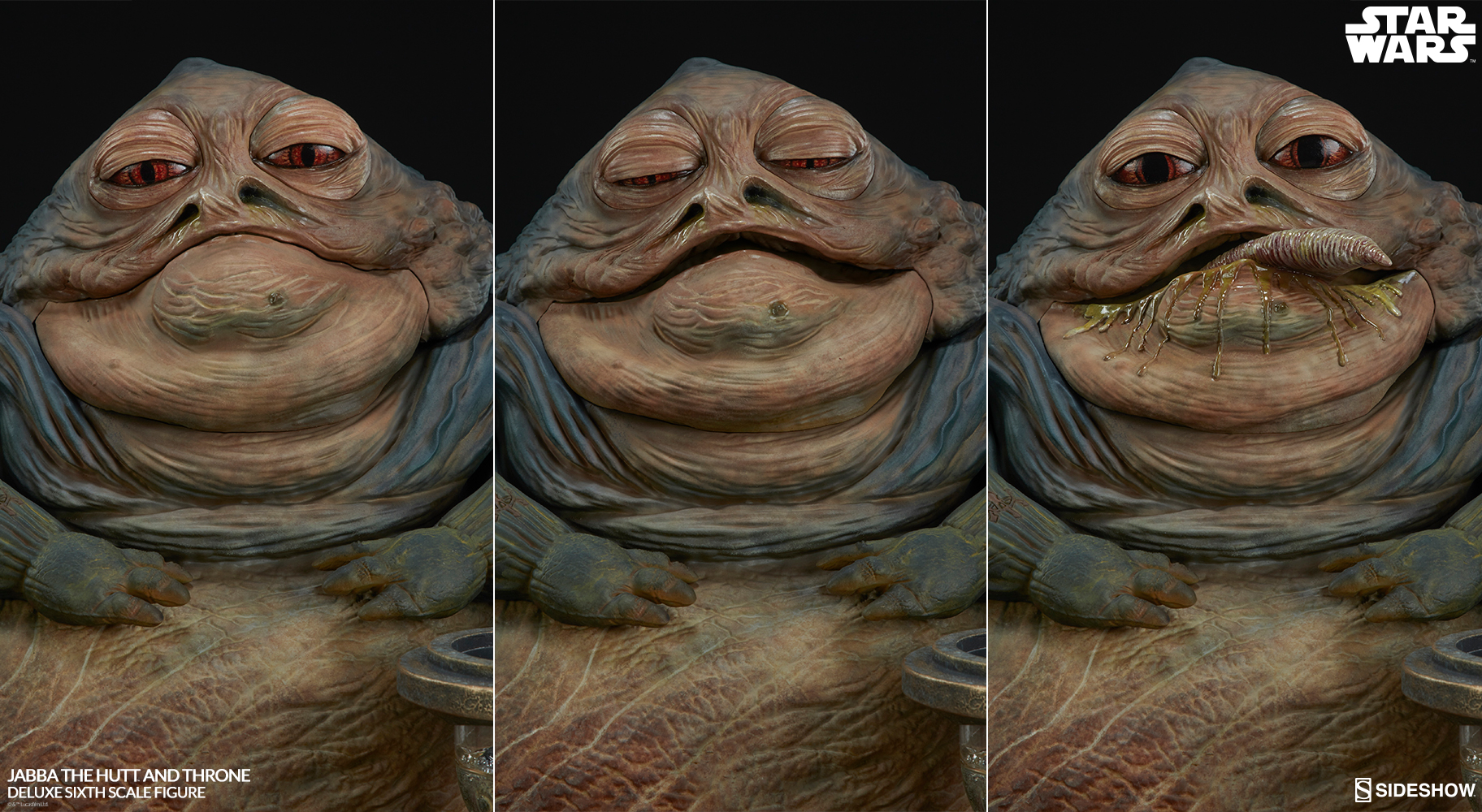Star Wars Episode VI : Jabba the Hutt and throne - Deluxe Figure (Sideshow) ZiaiYaGe_o