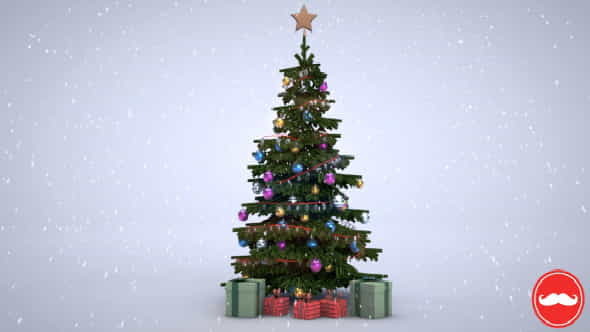 3D Christmas Tree - VideoHive 6168130