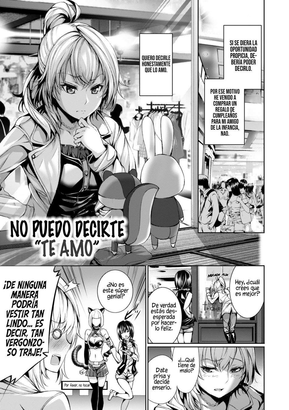 No puedo decirte te amo - Page #1