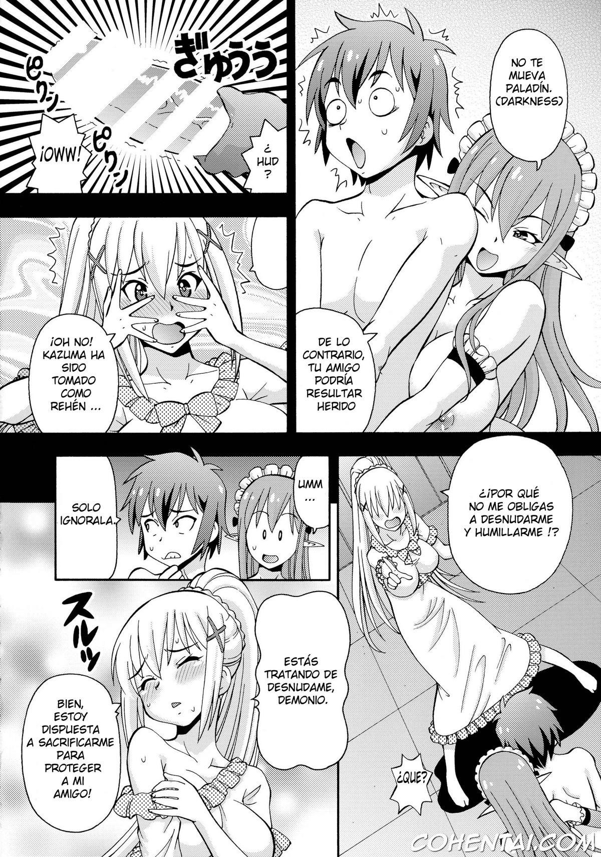 Ero Subarashii Sekai ni Nakadashi o! 2 (Kono Subarashii Sekai ni Syukufuku o!) xxx comics manga porno doujin hentai español sexo 