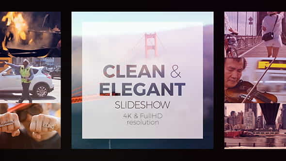 Clean Elegant Slideshow - VideoHive 16423139