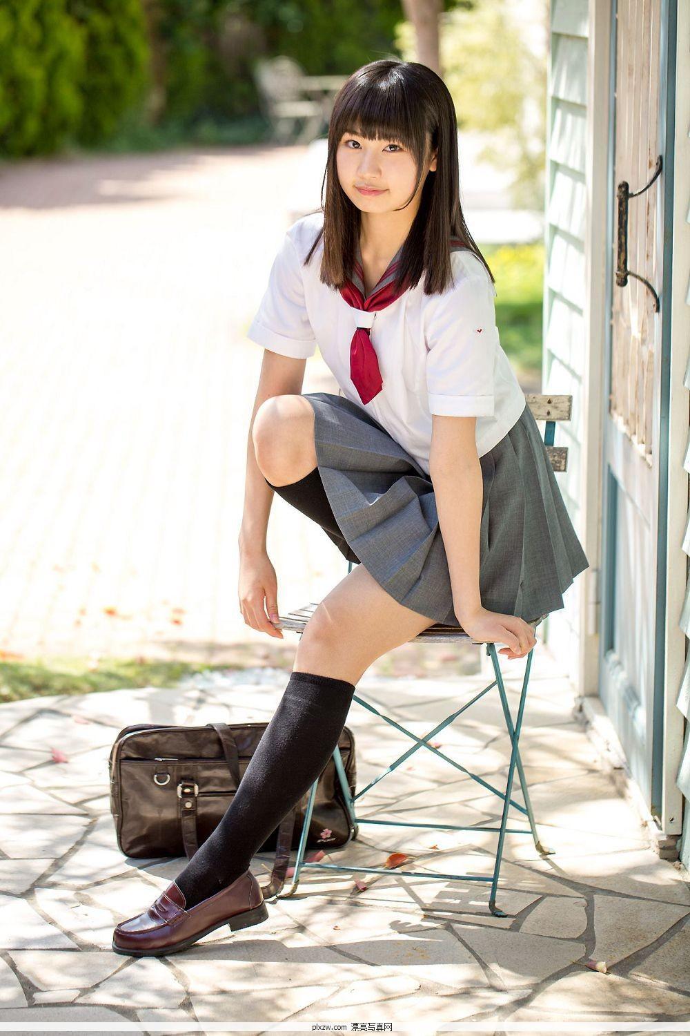 [日本Minisuka.tv写真] 宮丸美 – 小清爽校服 Regular Gallery 4.1(31)