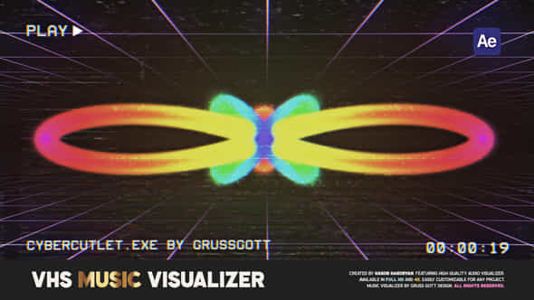 Vhs Music Visualizer - VideoHive 59010551