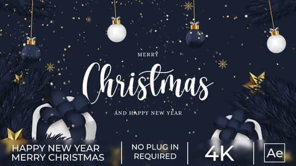 Merry Christmas and Happy New - VideoHive 35199713