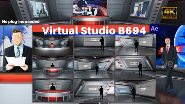 Virtual Studio B694 - VideoHive 37102483