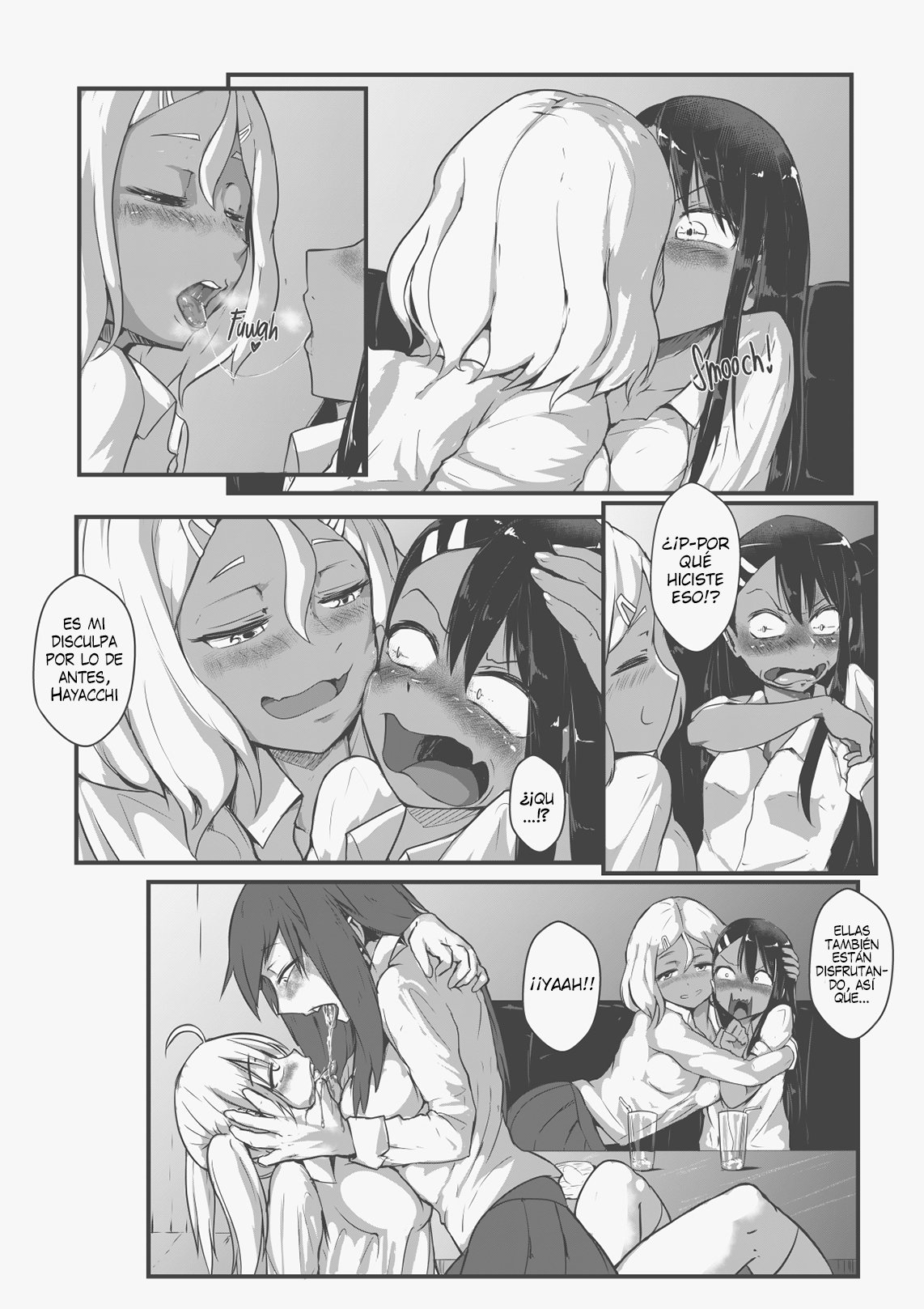 Por favor no con ellos Nagatoro _ proyect bullie - 5