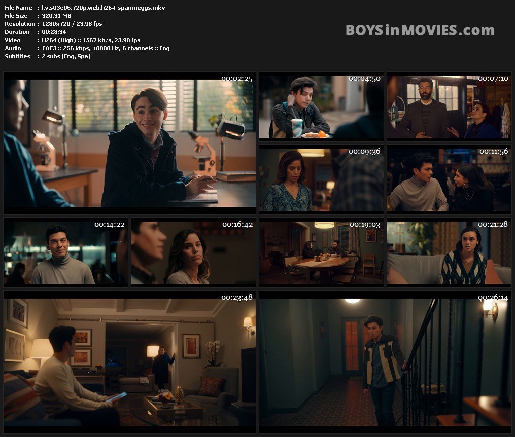 Love, Victor s03 (2022) | Boys in movies [BiM]