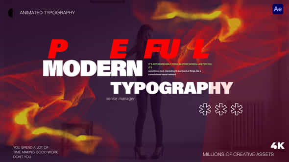 Particles Animated Typography - VideoHive 43336112