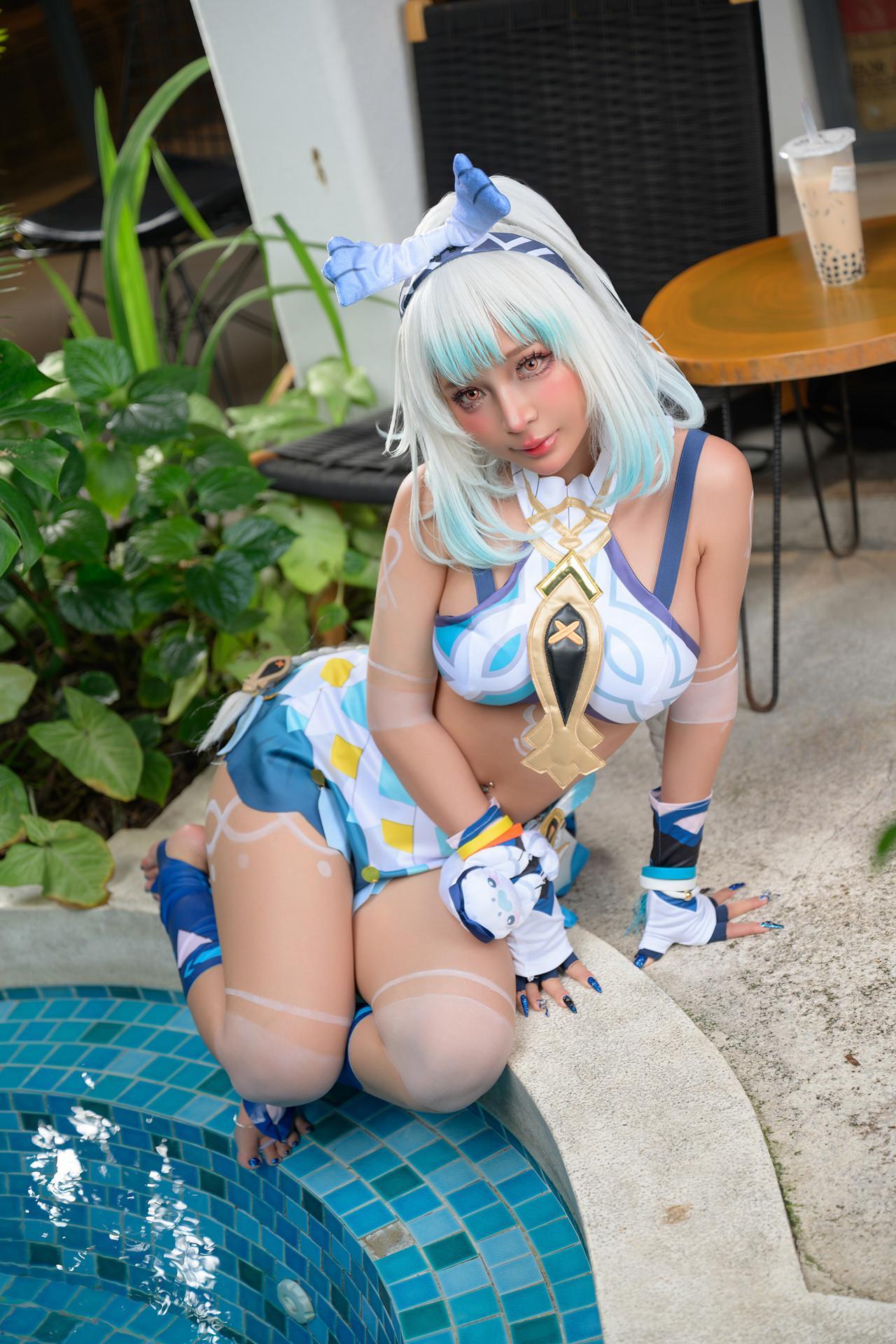 Cosplay Umeko.J – 原神 – 玛拉妮(10)