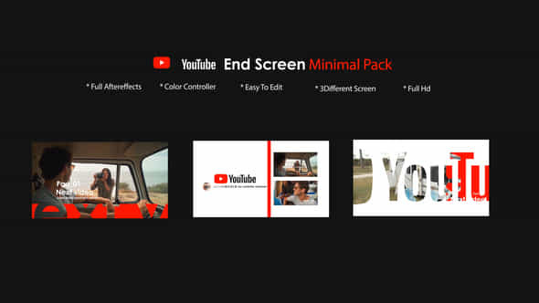 Youtube End Screen - VideoHive 47444367