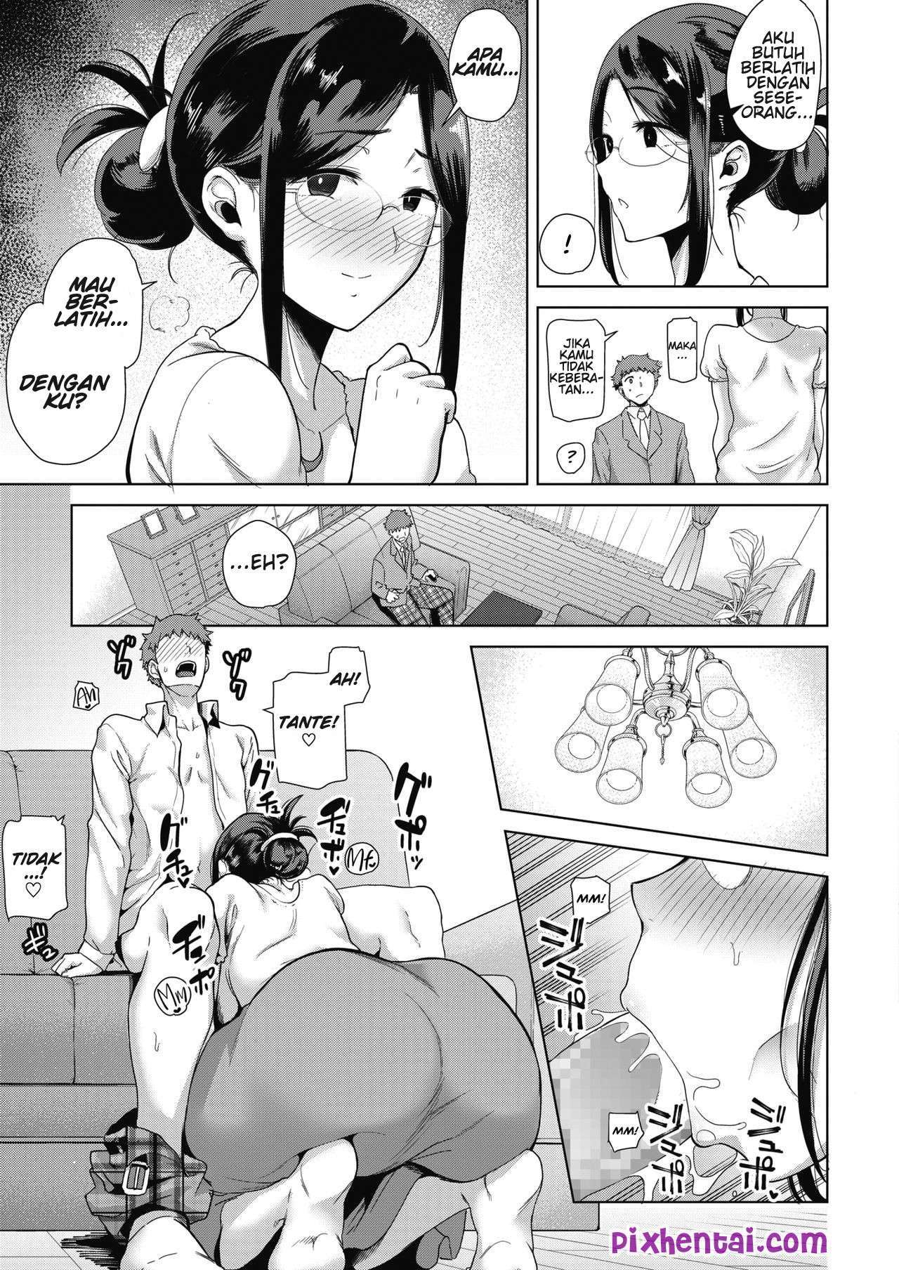 Komik Hentai Mom's the Substitute : Belajar Sex dengan Ibunya Pacar Manga XXX Porn Doujin Sex Bokep 05