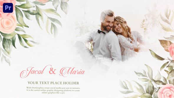 Paper Texture Background Wedding Invitation Slideshow - VideoHive 49848902