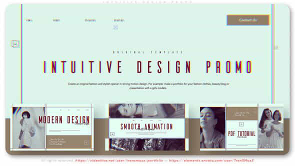 Intuitive Design Promo - VideoHive 39168161