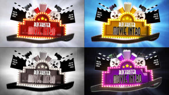 Blockbuster Movie Titles - VideoHive 29360574