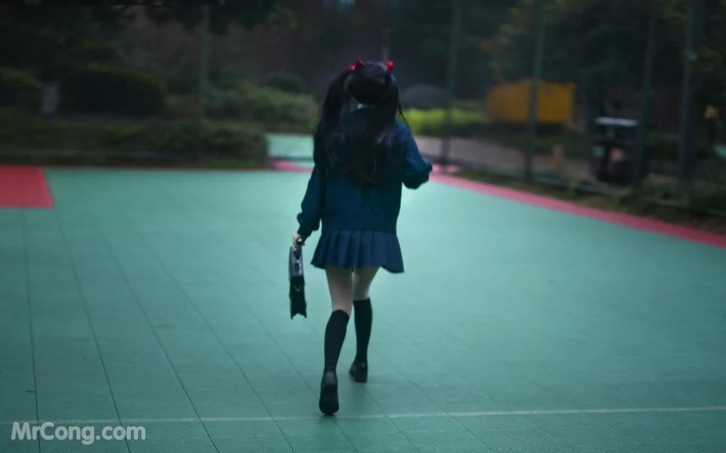 Coser@鹿八岁: JK少女的悸动 (120 photos )(2)
