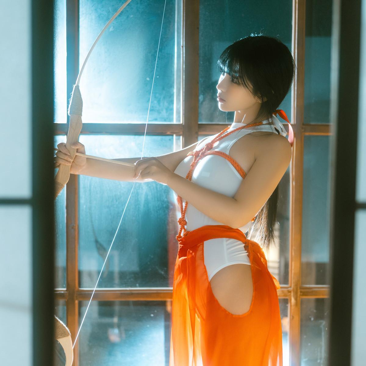 Cosplay 桜井宁宁 绳艺巫女 Rope Art Miko(6)