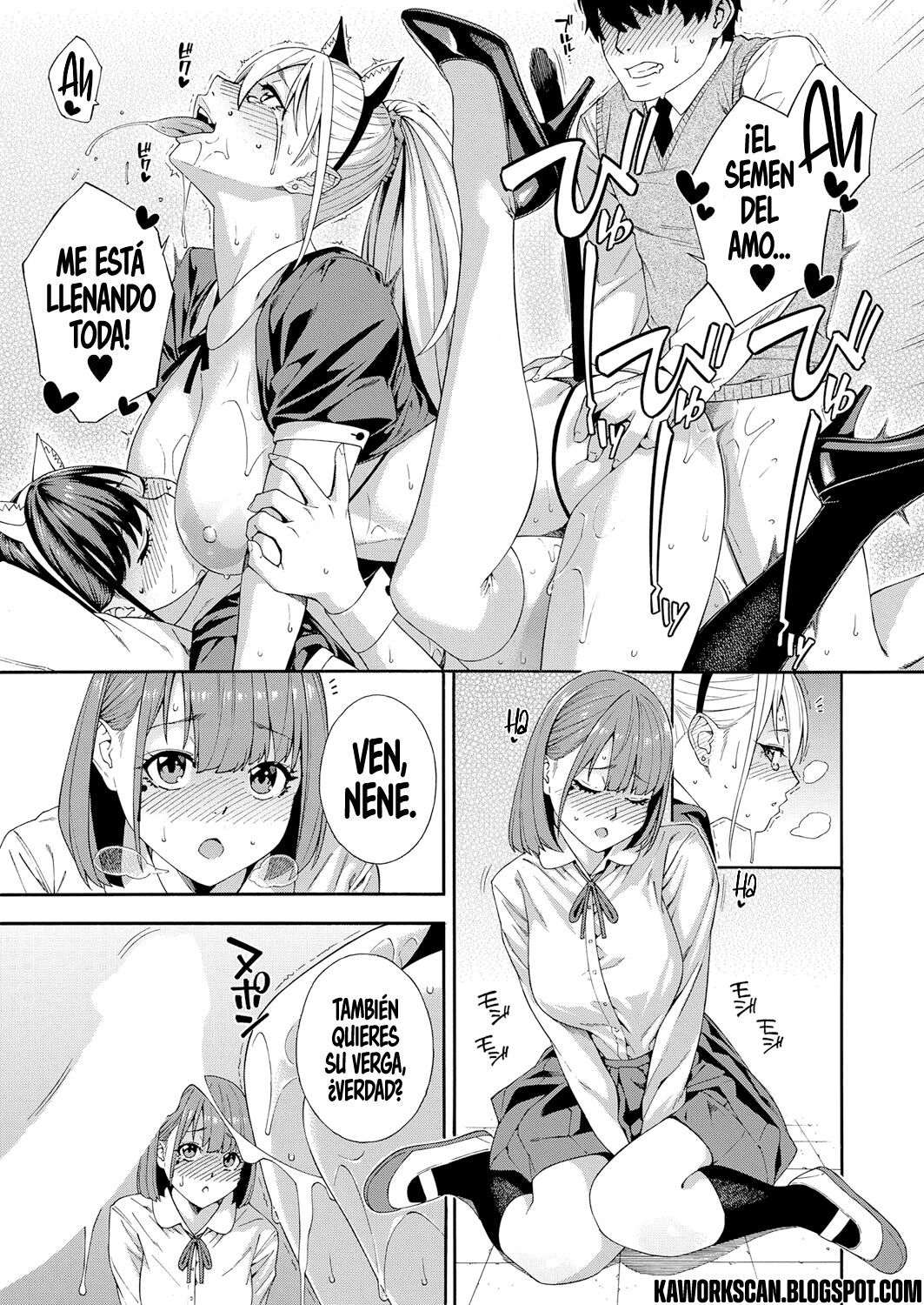 [Zonda] Fellatio Kenkyuubu _ Departamento de Investigación de las Felaciones Ch. 1-4 [Span
