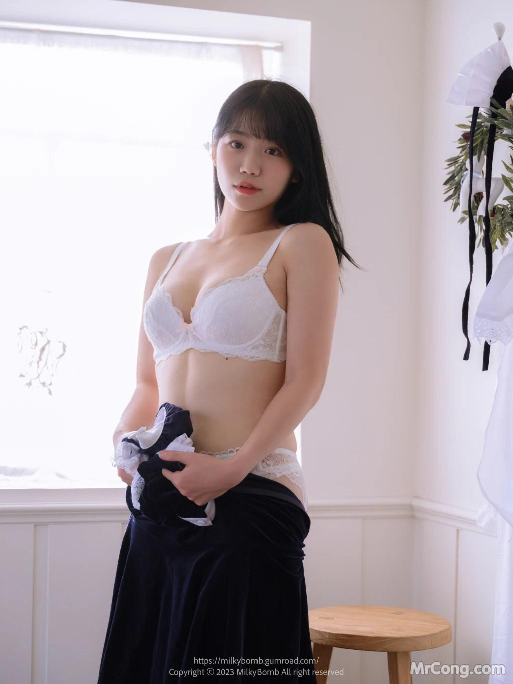 [MilkyBomb] Yui: Vol.3 Maid (291 photos )(196)