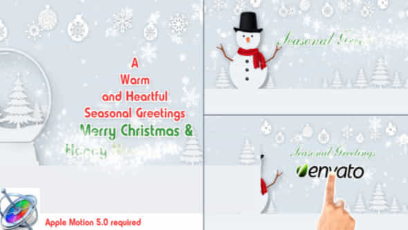 Christmas Wishes Text - VideoHive 6352100