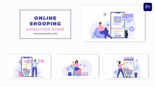 Online Shopping - VideoHive 46461193