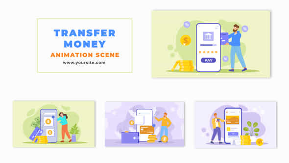 Flat Character Design - VideoHive 48569481