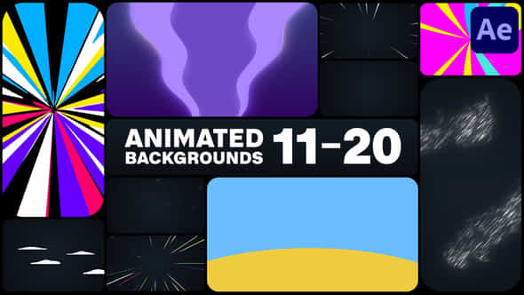 Animated Backgrounds For After Effects - VideoHive 48836102